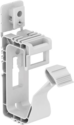 Exemplarische Darstellung: Sammelhalterung für Schläuche & Kabel